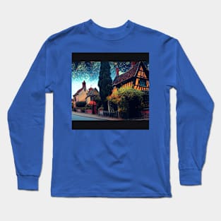 Starry Night Over Godric's Hollow Long Sleeve T-Shirt